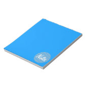 ノートパッド |メモ – 青 (回転)