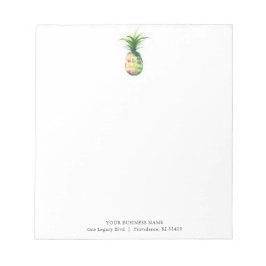 ノートパッパーソナライズされたド水彩パイナップル ノートパッド