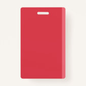 ノートパッフェイクトレッドオフィスホールパスバッジ バッジ (裏面)