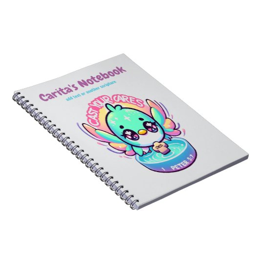 ノートパーソナライズされたブックの気にキャスト ノートブック (右側)