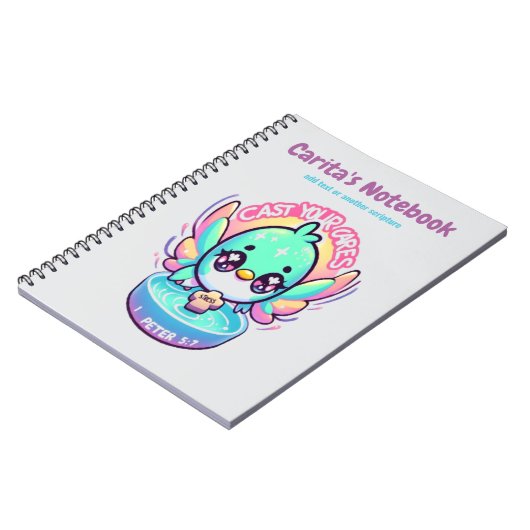 ノートパーソナライズされたブックの気にキャスト ノートブック (左側)