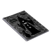 ノートパーソナライズされたブックの魔女ジャーナル ノートブック (右側)