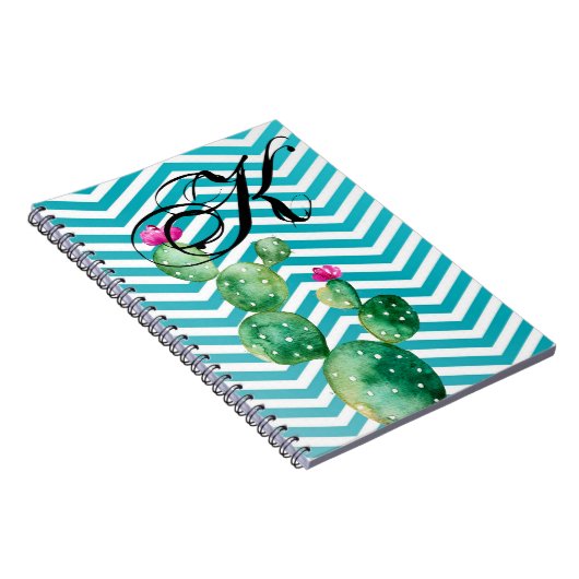 ノートパーソナライズされたブックボホサボサボサボサボテン ノートブック (右側)