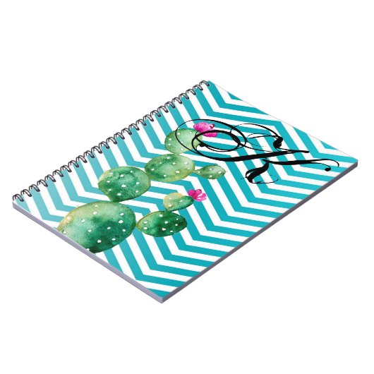 ノートパーソナライズされたブックボホサボサボサボサボテン ノートブック (左側)