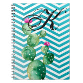 ノートパーソナライズされたブックボホサボサボサボサボテン ノートブック (正面)