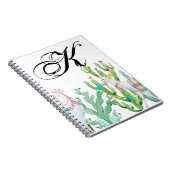 ノートパーソナライズされたブックボホラマボヘミアンカクティーD ノートブック (右側)