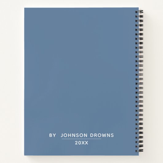 ノートパーソナライズされたブック ノートブック (裏面)