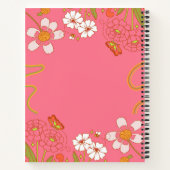 ノートパーソナライズされたブック | 名前をカスタムする仕訳帳 ノートブック (裏面)