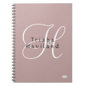 ノートパーソナライズされたブック – HAMbyWG – 任意の色 ノートブック (正面)