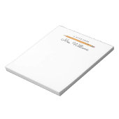 ノートパーソナライズされた先生鉛筆ノートパッド ノートパッド (回転)