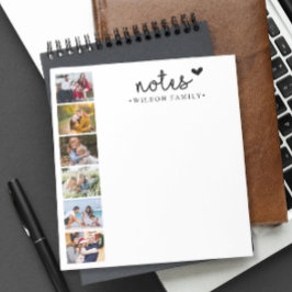 ノートフォトコラージュファミリー ノートパッド