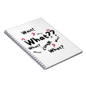 ノートブックおもしろい文字 ノートブック (右側)