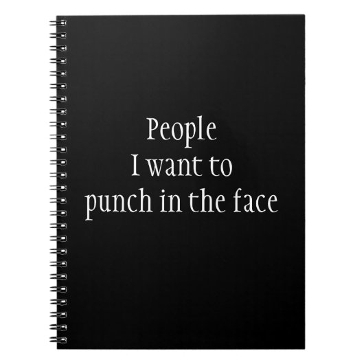 ノートブックでパンチを実行したい顔 ノートブック (正面)