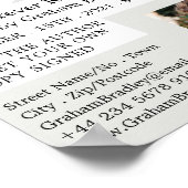 ノートブックとペン、ライターの本の署名広告の種類 ポスター (角)