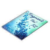 ノートブックに収まるフラグメント ノートブック (左側)