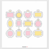 ノートブックのフレーム シール (シート)