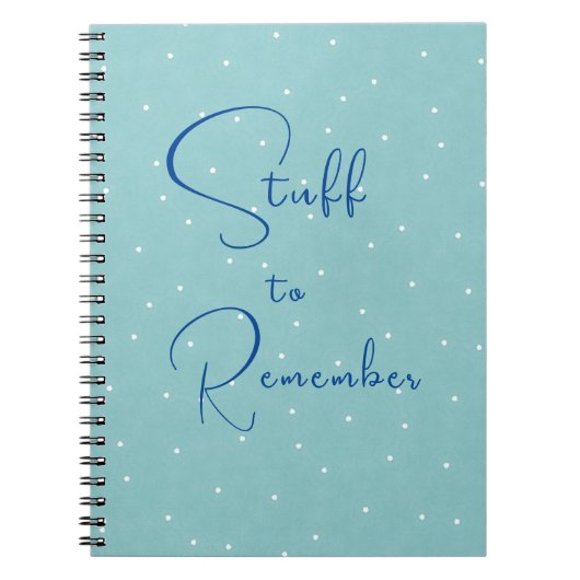 ノートブックの保存項目 ノートブック (正面)