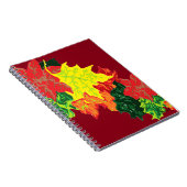 ノートブックの紅葉 ノートブック (右側)