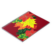 ノートブックの紅葉 ノートブック (左側)