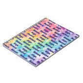 ノートブックの解放、整列、受信 ノートブック (左側)