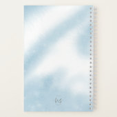 ノートブックを開く | Woman Blue Sky ノートブック (裏面)