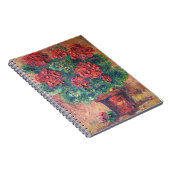 ノートブックアン絵を描ヘイズレッド美しい ノートブック (右側)