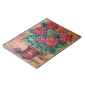 ノートブックアン絵を描ヘイズレッド美しい ノートブック (左側)