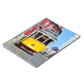 ノートブックイエロートレインポルトガル ノートブック (左側)