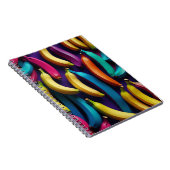 ノートブックカラフルとバクールナナデザイン ノートブック (右側)