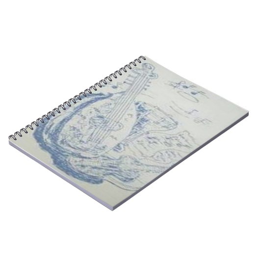 ノートブックギリシャ語楽器 ノートブック (左側)