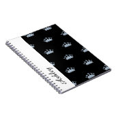 ノートブッククラウンと名前をカスタムする ノートブック (右側)