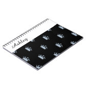 ノートブッククラウンと名前をカスタムする ノートブック (左側)