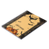 ノートブックハロウィーン ノートブック (左側)