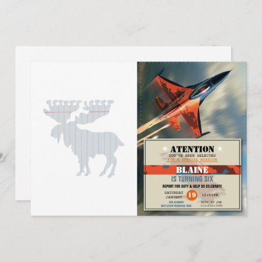 ノートブックページでマウスを移動 – 背景色を選択 招待状 (正面/裏面)