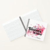 ノートブック内の幸せ開花 ノートブック (内部)