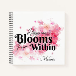 ノートブック内の幸せ開花 ノートブック