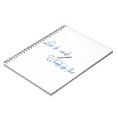 ノートブック書にライブ ノートブック (左側)