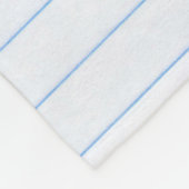 ノートブック紙紙のテクスチャライン フリースブランケット (角)