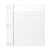 ノートブック紙 ノートパッド (正面)