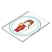 ノートブック - バイキングの戦士プリンセス (左側)