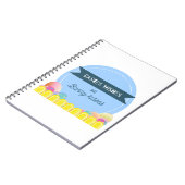 ノートブック |バニーキスの可愛いイースターデザイン (左側)