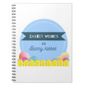 ノートブック |バニーキスの可愛いイースターデザイン (正面)
