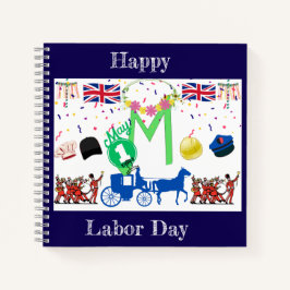 ノートブック – 労働日テーマ