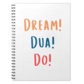 ノートブック - 夢のデュアをしよう (正面)