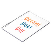 ノートブック - 夢 Dua 願い (左側)