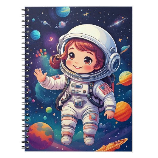 ノートブック – 宇宙旅行 (正面)