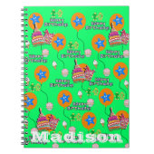 ノートブック, #10 Happy 10th誕生日ノート緑 ノートブック (正面)