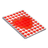 ノートブック – 3次元ハート (右側)