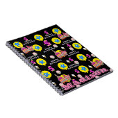 ノートブック， #5 Happy 5誕生日ノート黒 ノートブック (右側)