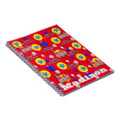 ノートブック、#9 9歳の誕生日おめでとう レッド ノートブック (右側)